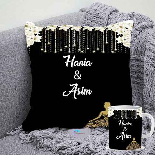 Customize Printed Pillow & Mug