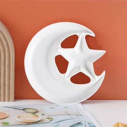 Star & Moon Shaped Kids Plate 1 PCs