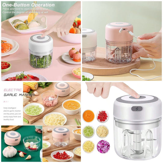 Blades Garlic Food Processor Chopper