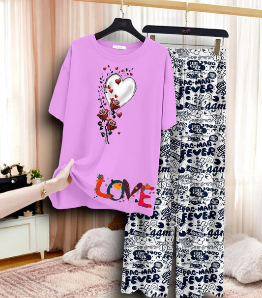 Printed Nightwear Cotton Jersey