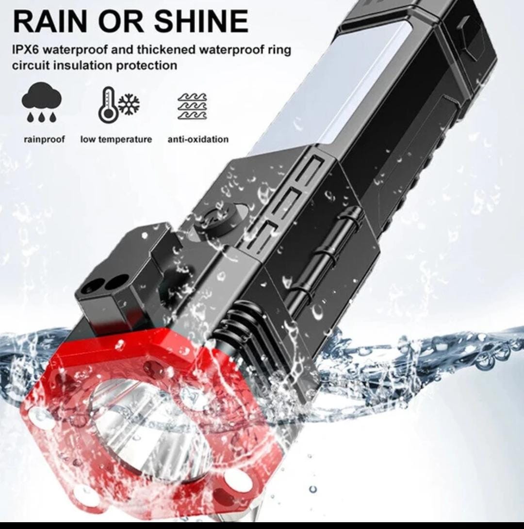 Multifunction Portable Led Flashlight Rechargeable LED