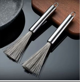 Stainless Steel Kitchen Pan Cleaning Brush