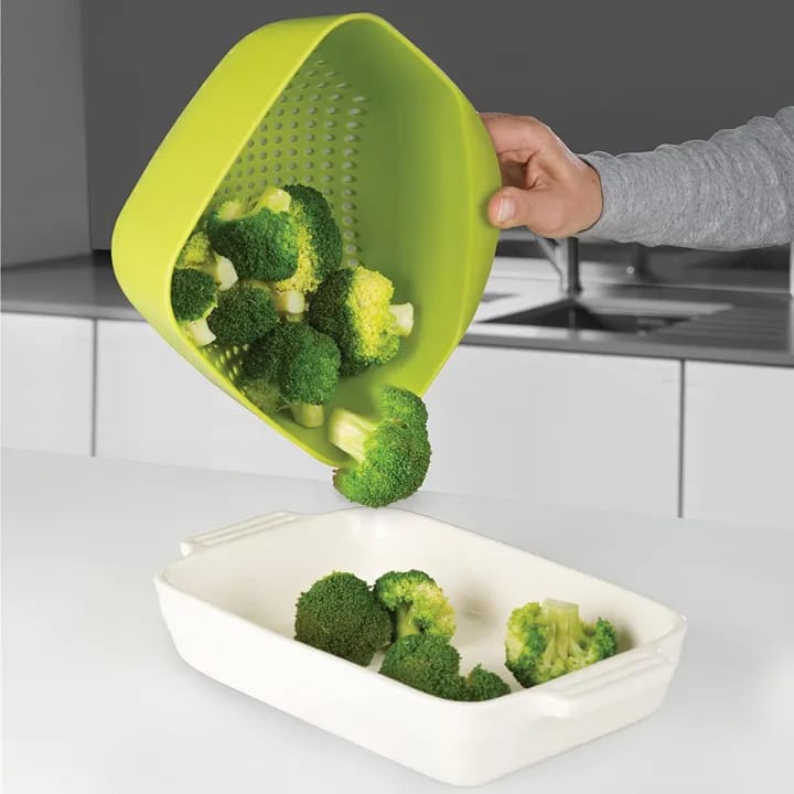 Plastic Kitchen Strainer Handle Basket