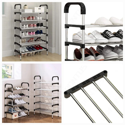 Shoe Rack Steel Blue Box Pack