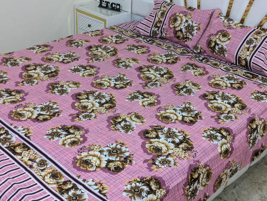 Cotton Satin Night Bedsheet