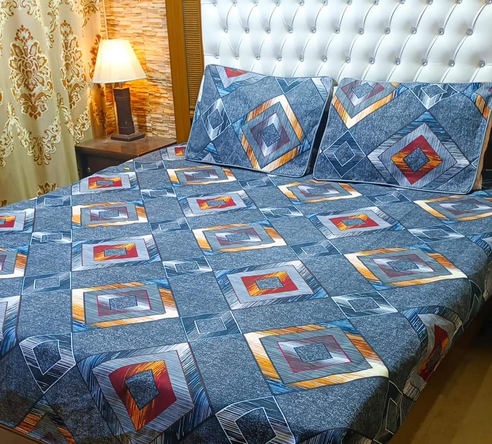 Night Cotton Satin Bedsheet