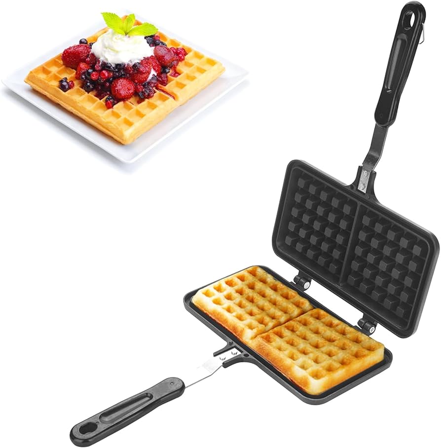 Premium Double Manual Waffle Maker