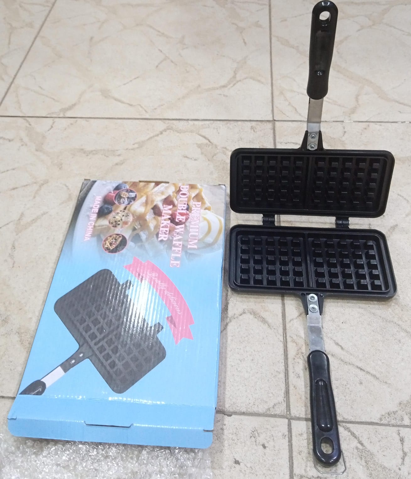 Premium Double Manual Waffle Maker