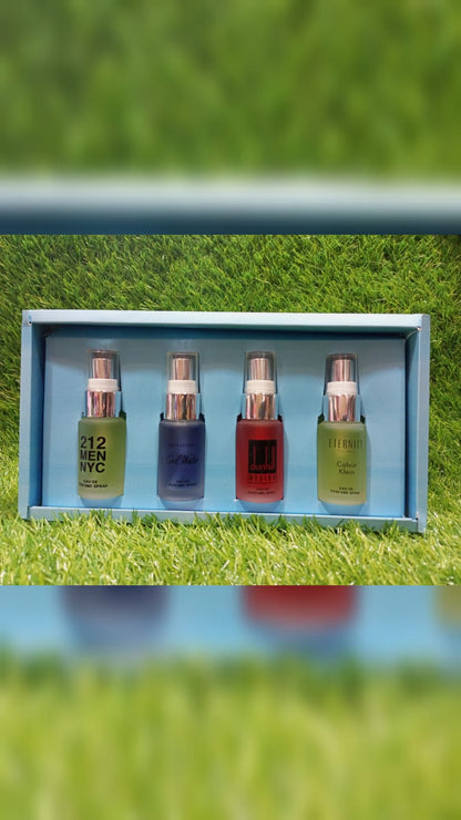 Quality Perfume Set for Men & Women (4pcs)