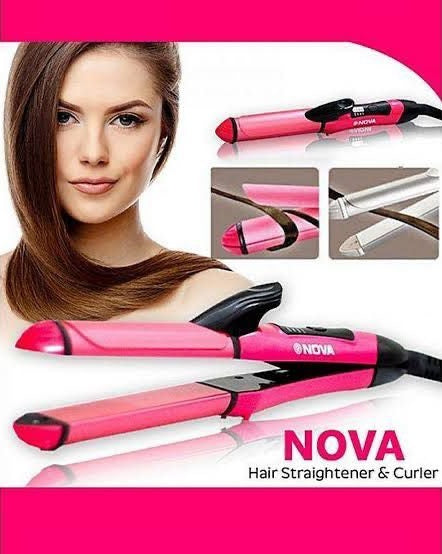 Nova Hair Curler Plus Strainer 2 in 1