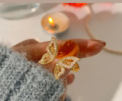 Butterfly Adjustable Ring