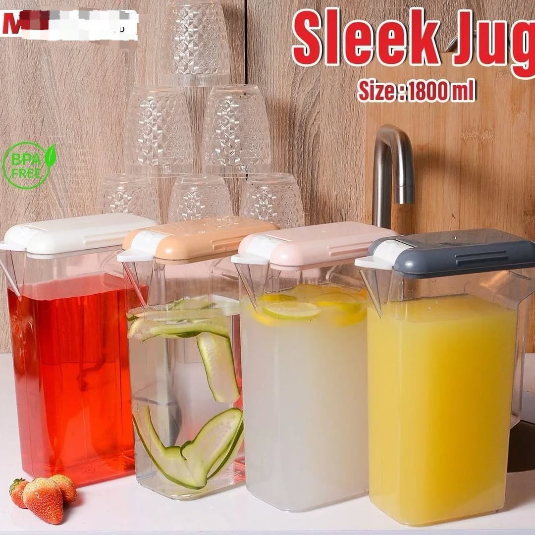 Plastic Sleek Drinking Jug 1800ml