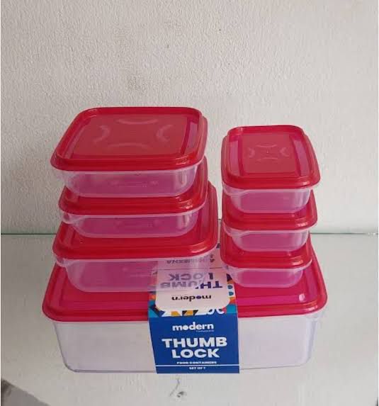 Thumb Lock Container 7pcs