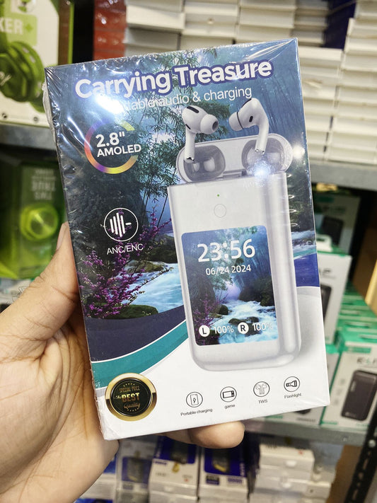 Carrying Treasure ANC/ENC Earbuds + 8000mAh