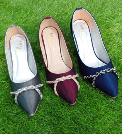 Ladies Pencil Heel Shoes