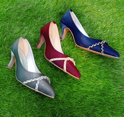 Ladies Pencil Heel Shoes