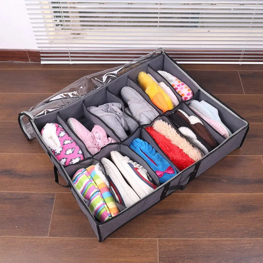 Grids Under Bed Shoe Storage