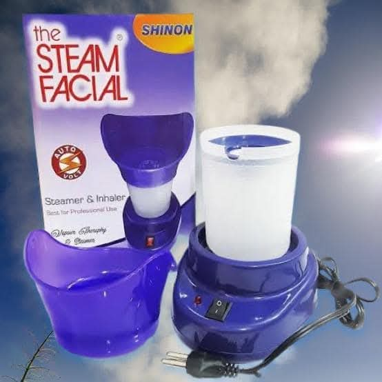 Single Steam Facial, Steamer & Steam Inhaler with Box