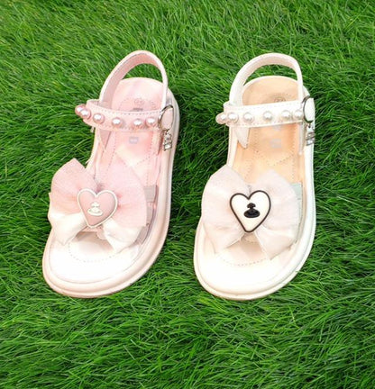 Stylish Sandals with Heart Design