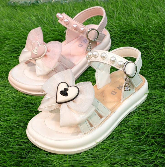 Stylish Sandals with Heart Design