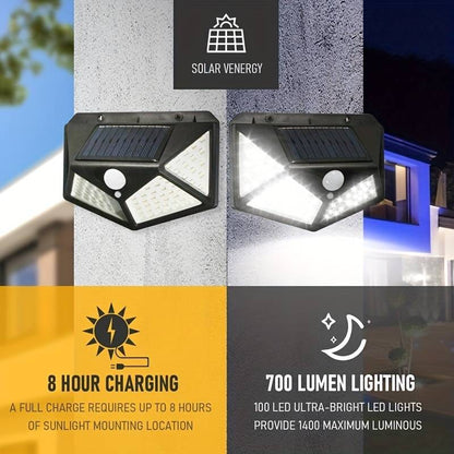 Solar Charging Induction Wall Lamp