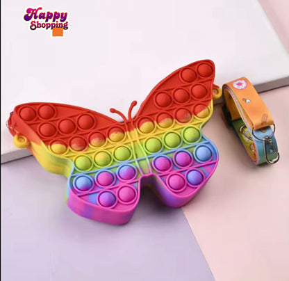 Silicone Butterfly Girls Bags