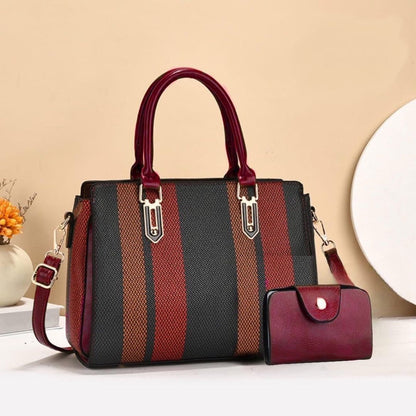 Shoulder & Top handle Bag Set 2 Pcs