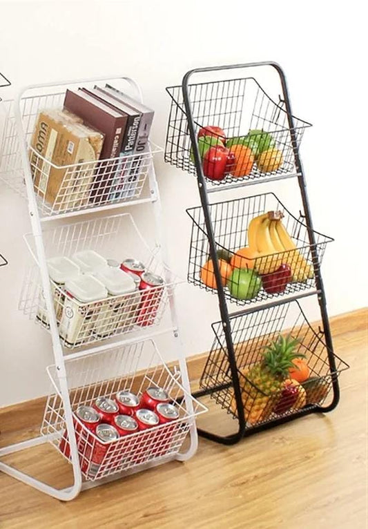 Metal Storage Basket 3 Layer