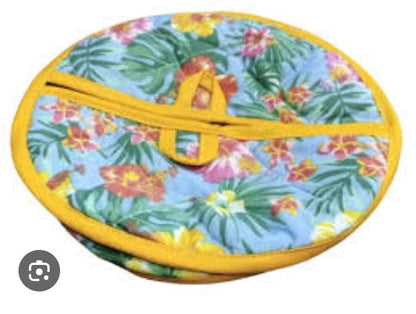 Roti bag round shape Roti cover with zip