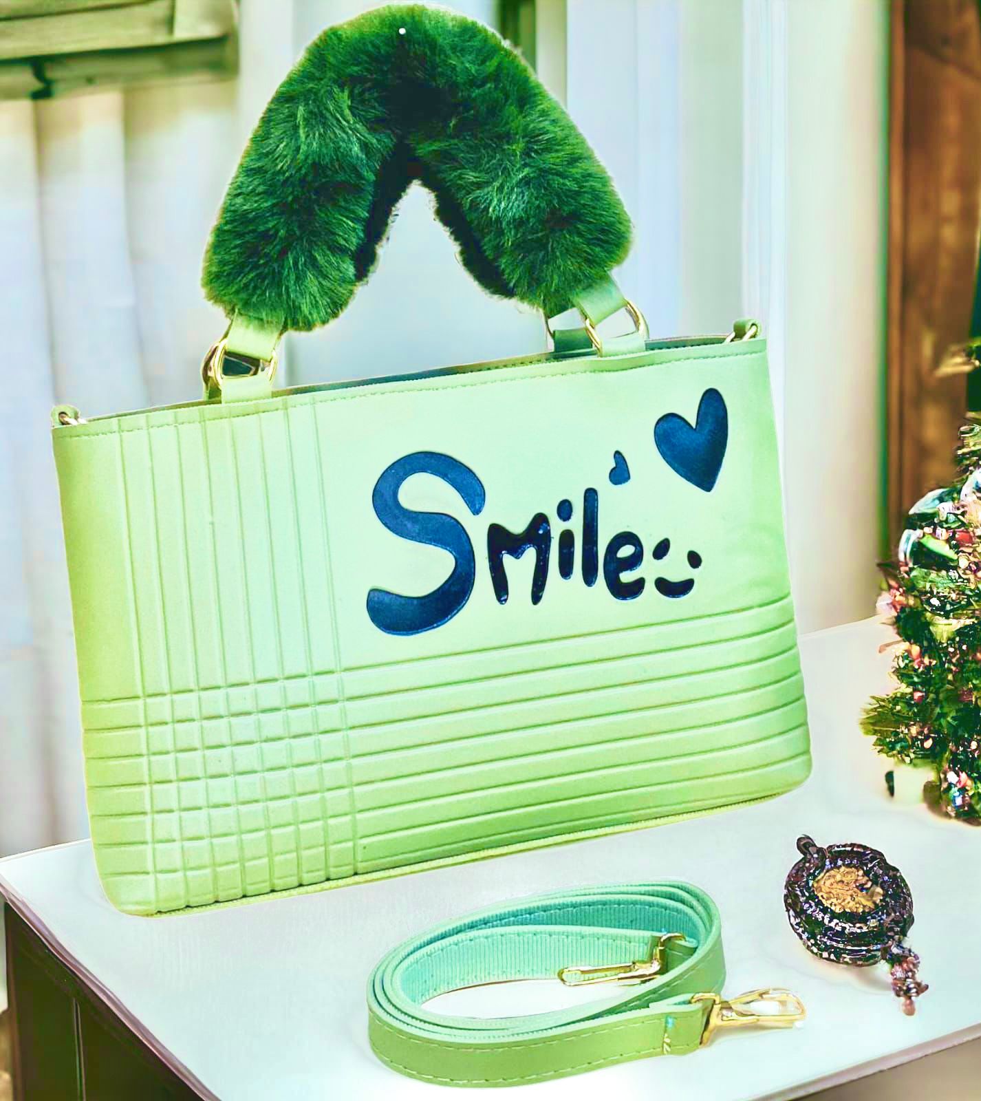 Smile Shoulder Bag Set For Girls