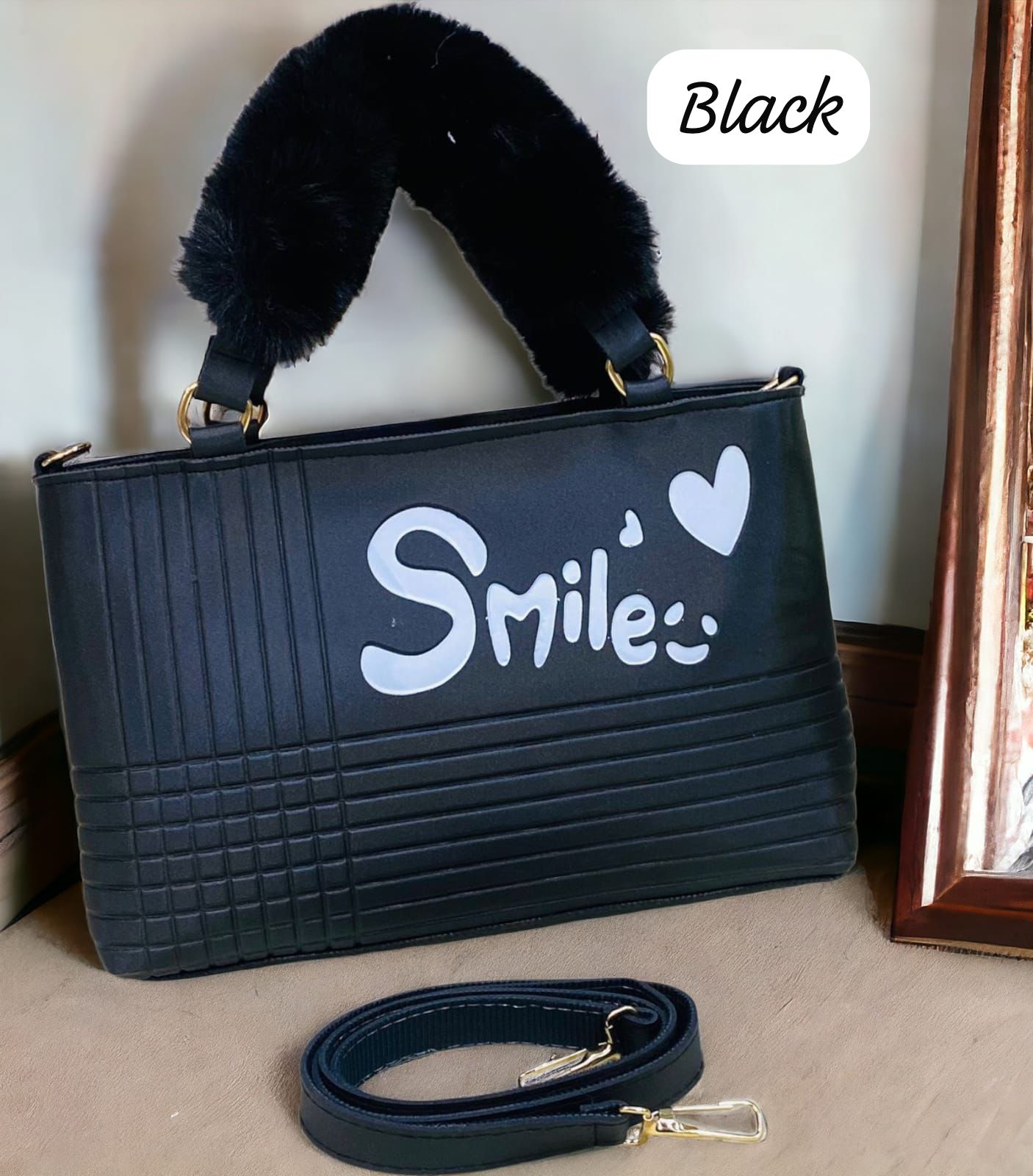 Smile Shoulder Bag Set For Girls